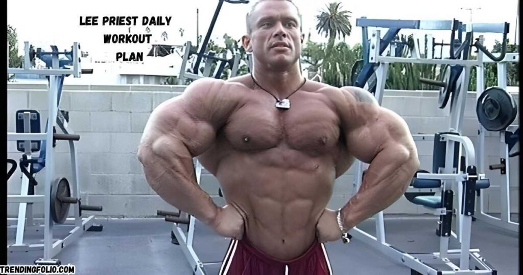 Lee Priest workout plan for Mr. Olympia