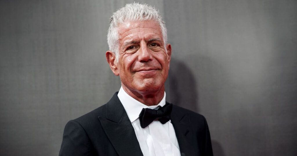 Anthony Bourdain Height